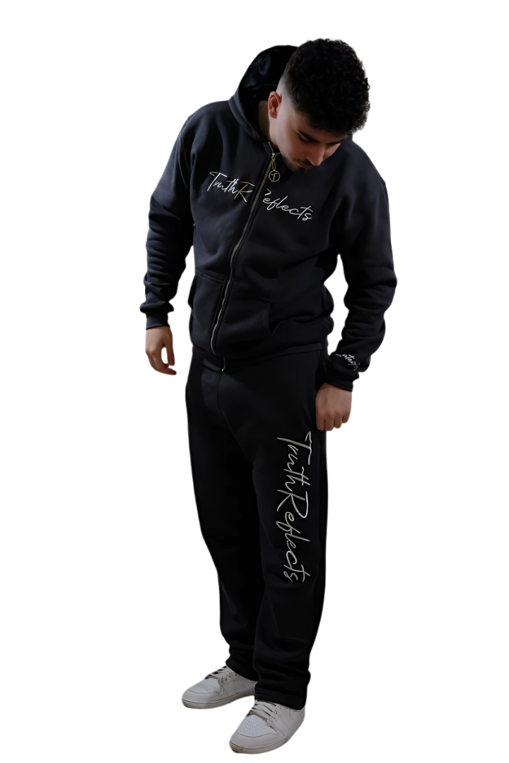 'TR' TRACKSUIT - CHARCOAL GREY